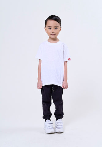 Mossimo Kids Axton White Round Neck Regular Tshirt