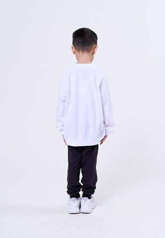 Mossimo Kids Caelen White Graphic Pullover and Pants Set