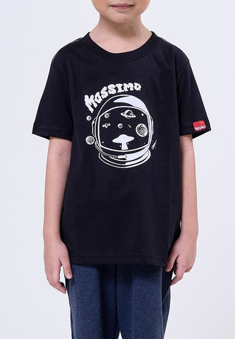 Mossimo Kids Jaxson Black Round Neck Regular Tshirt