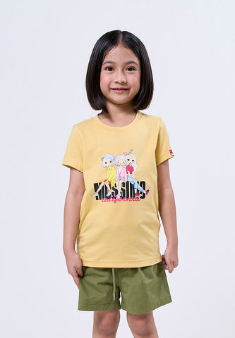 Mossimo Kids Jada Green Plain Drawstring Shorts