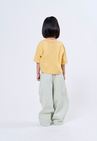 Mossimo Kids Harriet Mint Wide Leg Paper Bag Pants