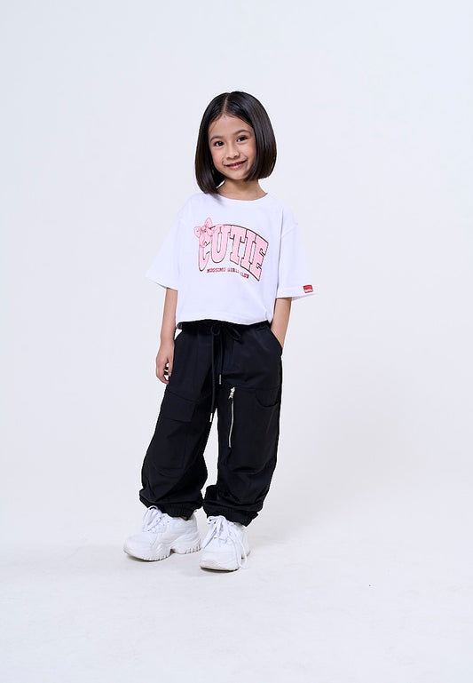 Mossimo Kids Sabina Black Wide Leg Baggy Pants