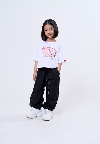 Mossimo Kids Sabina Black Wide Leg Baggy Pants