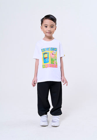 Mossimo Kids Spongebob White Unisex Tshirt