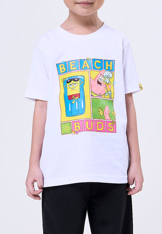 Mossimo Kids Spongebob White Unisex Tshirt