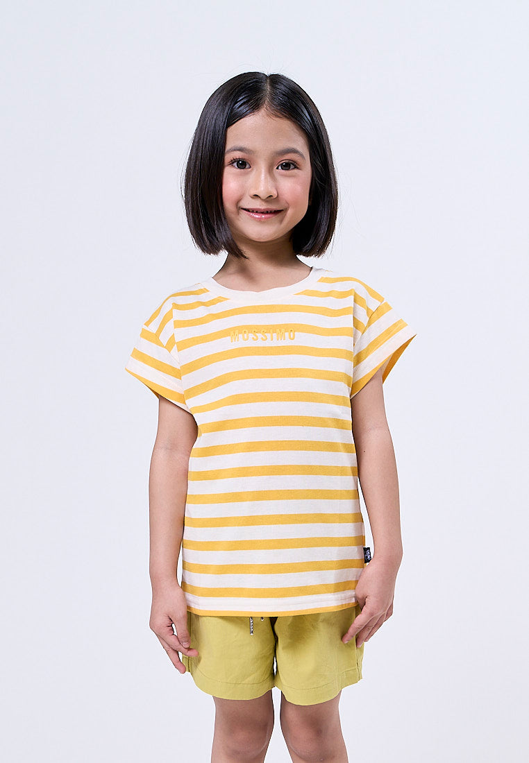 Mossimo Kids Alexandra Spectra Yellow Striped Tshirt