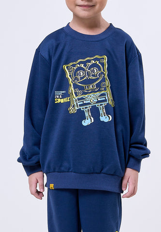 Mossimo Kids Blue Spongebob Top and Bottom Set