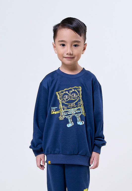 Mossimo Kids Blue Spongebob Top and Bottom Set