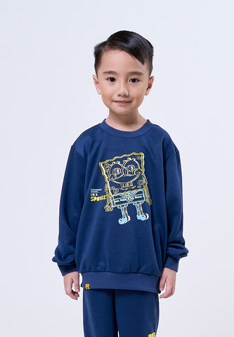 Mossimo Kids Blue Spongebob Top and Bottom Set