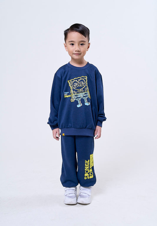 Mossimo Kids Blue Spongebob Top and Bottom Set
