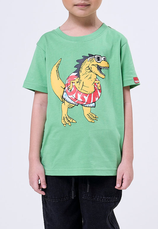 Mossimo Kids Liam Green Dino Swim Regular Tshirt