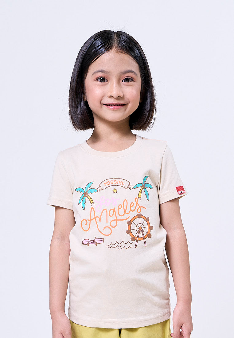 Mossimo Kids Karen Beige Basic Tshirt