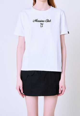 Mossimo Soleil White Comfort Fit Tee