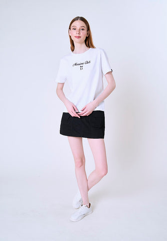 Mossimo Soleil White Comfort Fit Tee