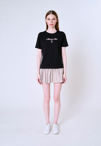 Mossimo Soleil Black Comfort Fit Tee