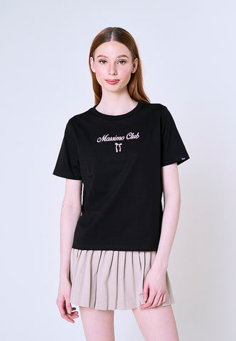 Mossimo Soleil Black Comfort Fit Tee