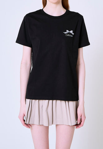 Mossimo Amanda Black Classic Fit Tee