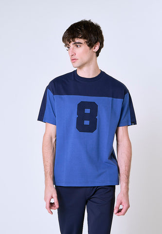 Mossimo Elias Blue Urban Fit Tee