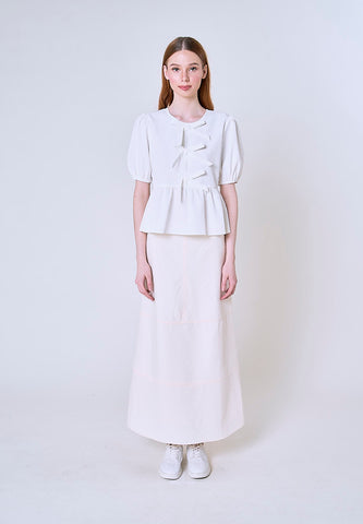 Mossimo Nina Oat Long Midi Skirt