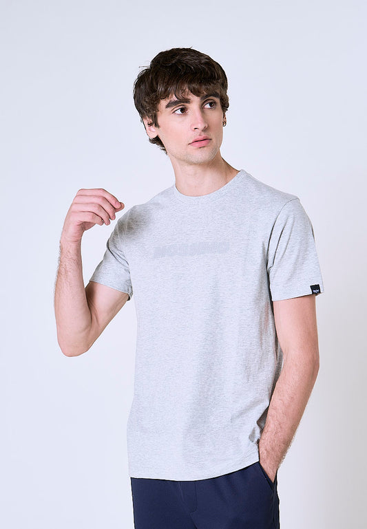 Mossimo Genesis Heather Gray Musle Fit Tee