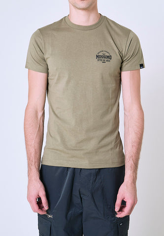 Mossimo Renzo Green Clay Musle Fit Tee