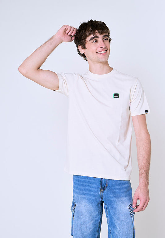Mossimo Cohen Beige Classic Fit Tee