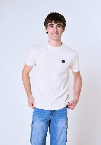 Mossimo Cohen Beige Classic Fit Tee