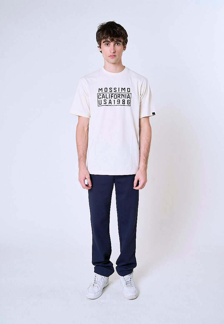 Mossimo Samuel Cream Comfort Fit Tee