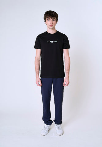 Mossimo Kingston Black Muscle Fit Tee