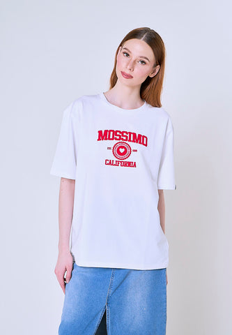 Mossimo Skylar White Athletic Modern Fit Tee