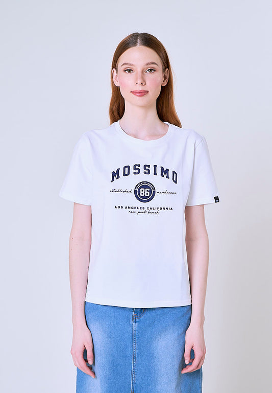 Mossimo Lyra White Comfort Fit Tee