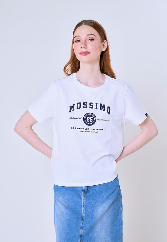 Mossimo Lyra White Comfort Fit Tee