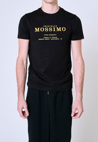 Mossimo Orion Black Muscle Fit Tee