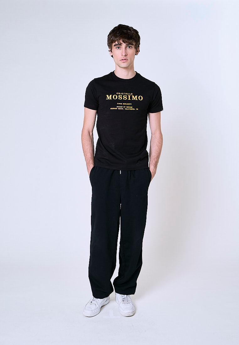 Mossimo Orion Black Muscle Fit Tee
