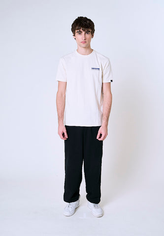 Mossimo Franklin Beige Unisex Tee