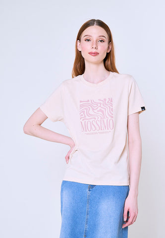 Mossimo Hannah Tapioca Classic Fit Tee