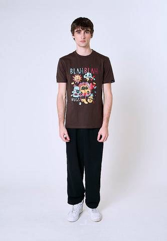 Mossimo Cassian Camel Brown Unisex  Tee