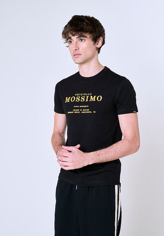 Mossimo Orion Black Muscle Fit Tee