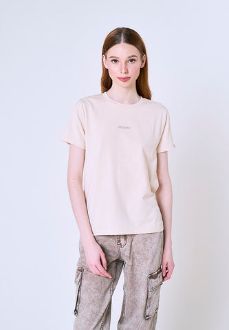Mossimo Layla Tapioca Classic Fit Tee