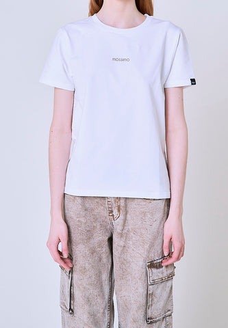 Mossimo Layla White Classic Fit Tee