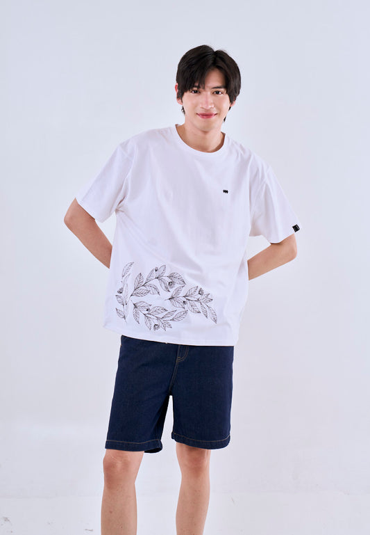 Mossimo Kyro White Modern Fit Tee