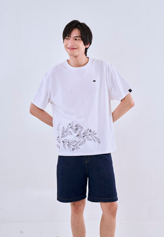 Mossimo Kyro White Modern Fit Tee