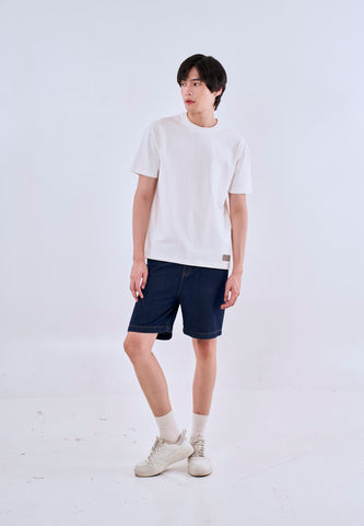 Mossimo Duke White Urban Fit Tee Premium Round Neck For Men