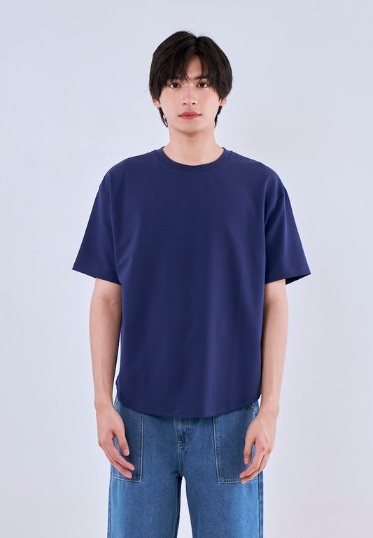 Mossimo Kaizen Blue Modern Fit Tee For Men
