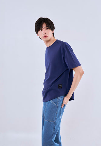 Mossimo Kaizen Blue Modern Fit Tee For Men