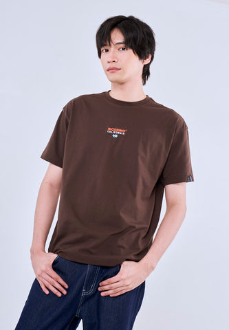 Mossimo Felix Choco Round Neck Urban Fit Tee For Men