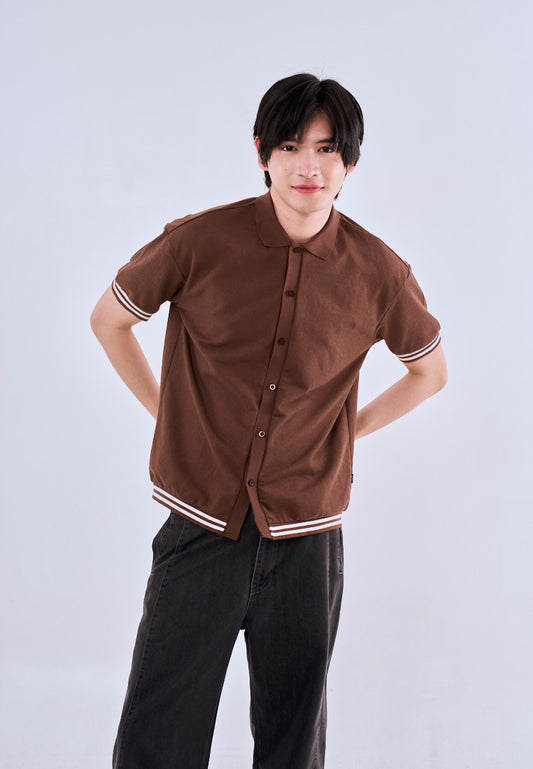 Mossimo Enzo Choco Urban Polo Shirt For Men