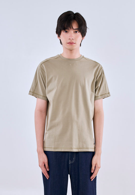 Mossimo Finley Pale Green Comfort Fit Tee For Men