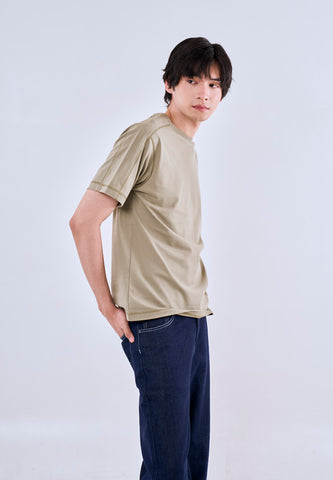 Mossimo Finley Pale Green Comfort Fit Tee For Men