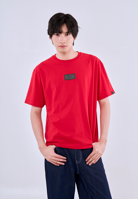 Mossimo Zayn Red Modern Fit Tee For Men